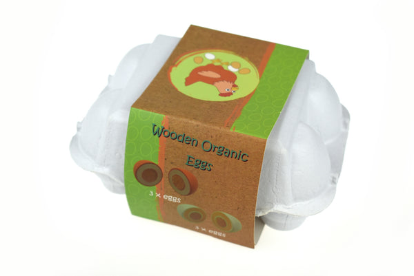 Organic Wooden Eggs