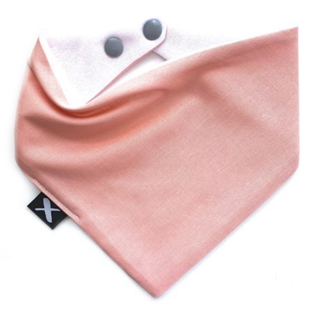 MMI Bandana Bib - Baby Pink