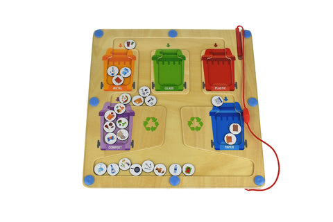 Recycling Magnetic Maze Game