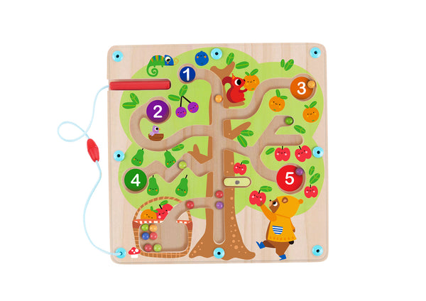 Magnetic Fruit Ball Maze Tree