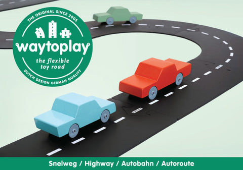 Way To Play Highway Set - 24 Pieces