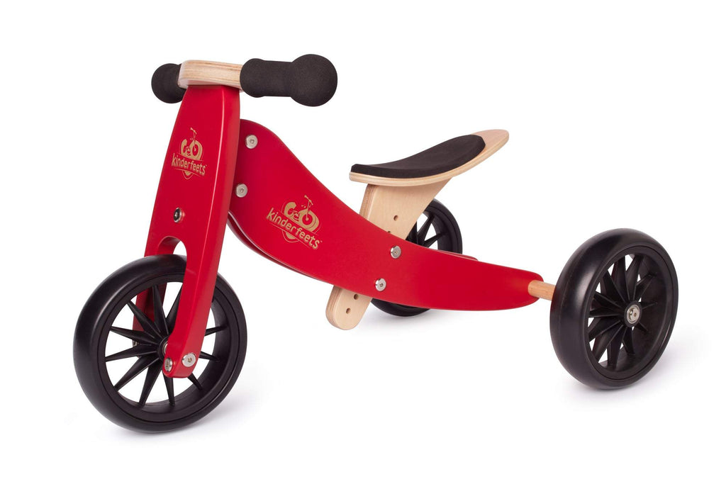 Kinderfeets Tiny Tot 2in1 Trike - Cherry Red