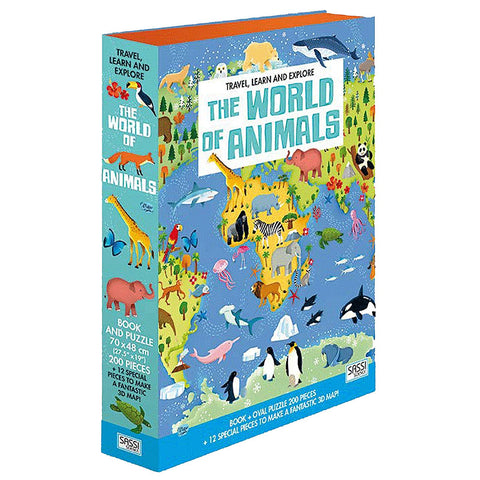 Travel Learn And Explore - The World Of Animals Puzzle
