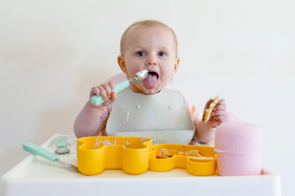 Toddler Feedie Cutlery Set - Minty Green