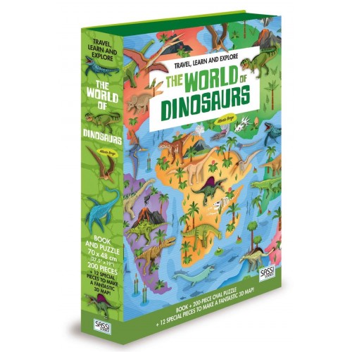 Travel Learn And Explore - The World Of Dinosaurs Puzzle